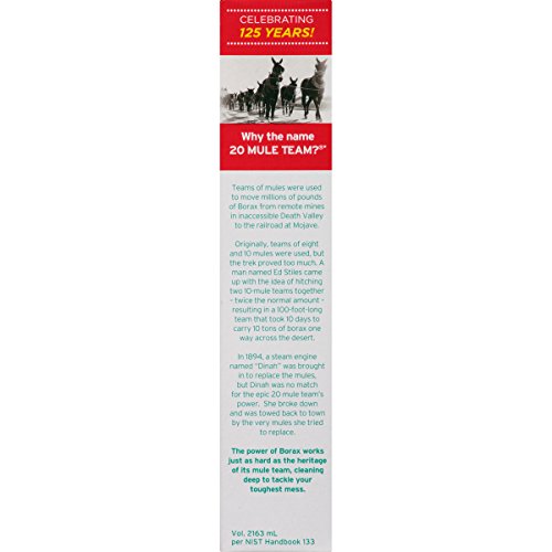 Product Image 5: 20 Mule Team All Natural Borax Detergent Booster & Multi-Purpose Household Cleaner, 65 Ounce, 4 Count