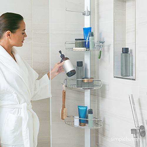 simplehuman Tension Pole Shower Caddy