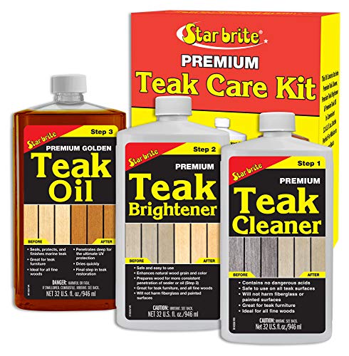 Star Brite Premium Teak Care Kit