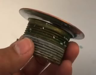Remove Bathroom Sink Drain Flange