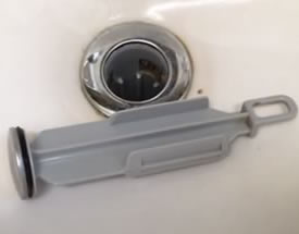 how to remove bathroom sink drain stopper American standard
