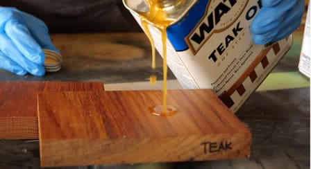 what is teak wood oil