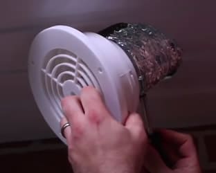 vent bath fan through soffit